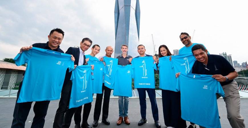 Official launch of The Sky Race at Merdeka 118