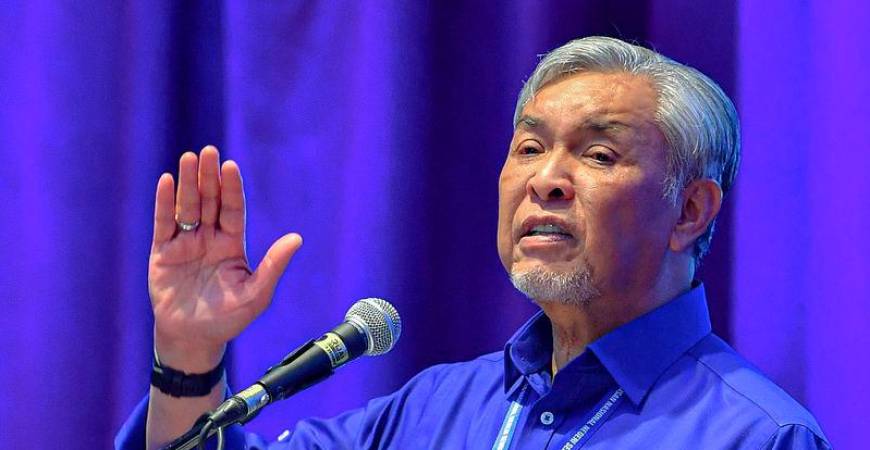 UMNO president Datuk Seri Dr Ahmad Zahid Hamidi - BERNAMApix