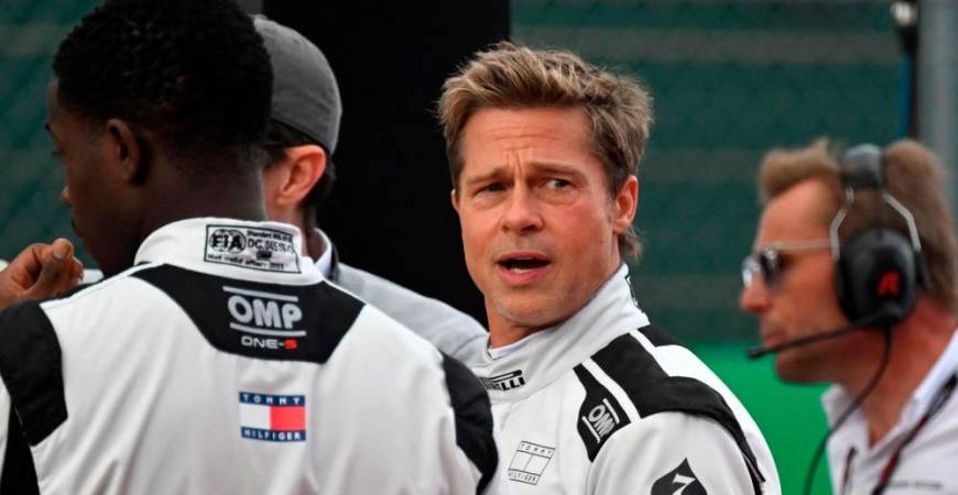 The film will feature Pitt driving a real Formula 1 racing car. – AFPPIC