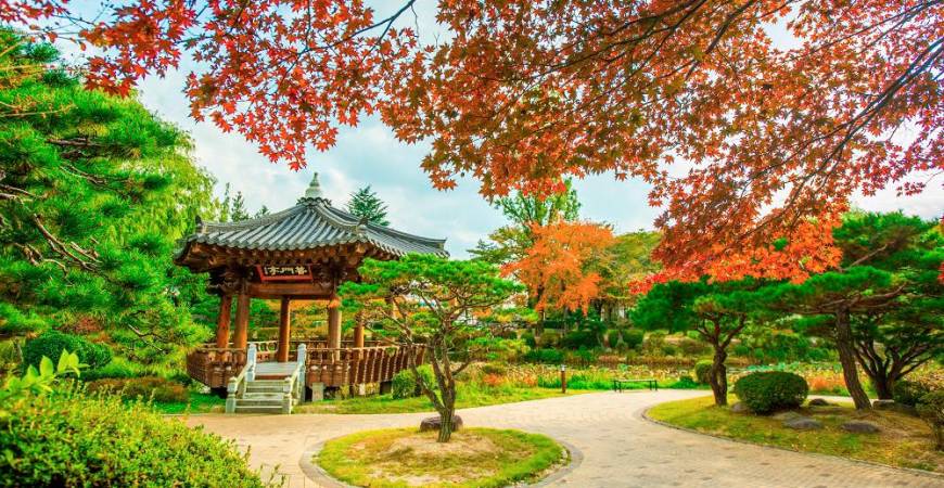 Gyeongju Bomun Tourist Complex.