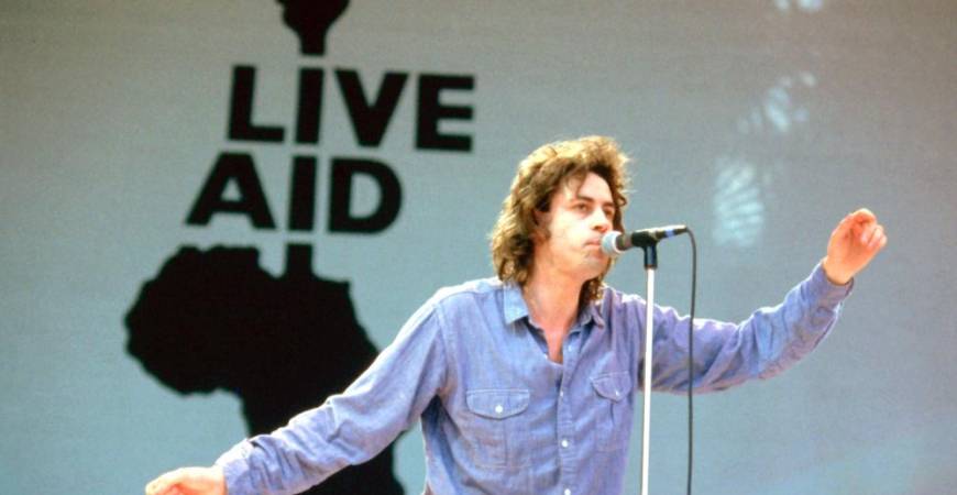 Geldof was the prime instigator of both Band Aid and Live Aid. – PIC FROM FACEBOOK @LIVEAID