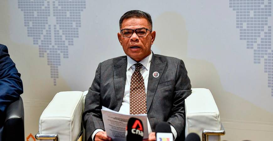 Home Minister Datuk Seri Saifuddin Nasution Ismail. - BERNAMApix