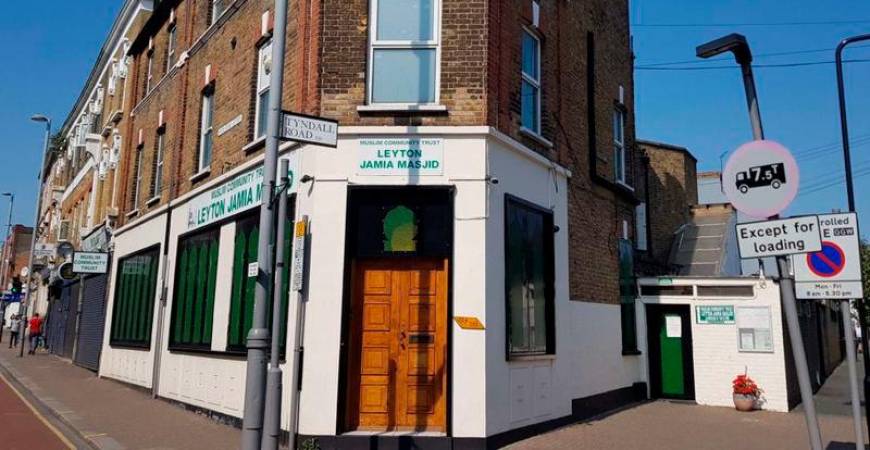 Leyton Jamia Masjid. Photo: mctleyton.org.uk