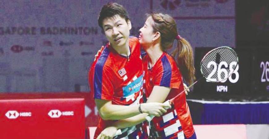 Soon Huat and Shevon produced a scintillating display to capture the Malaysian Masters title. – AFPPIX