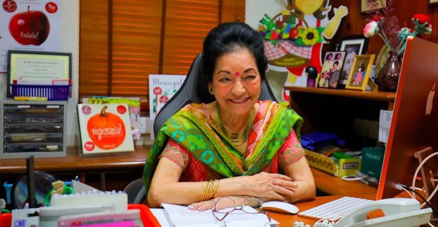 Mohana is an award-winning food author. – ALL PICS BY ADIB RAWI YAHYA/ THESUN