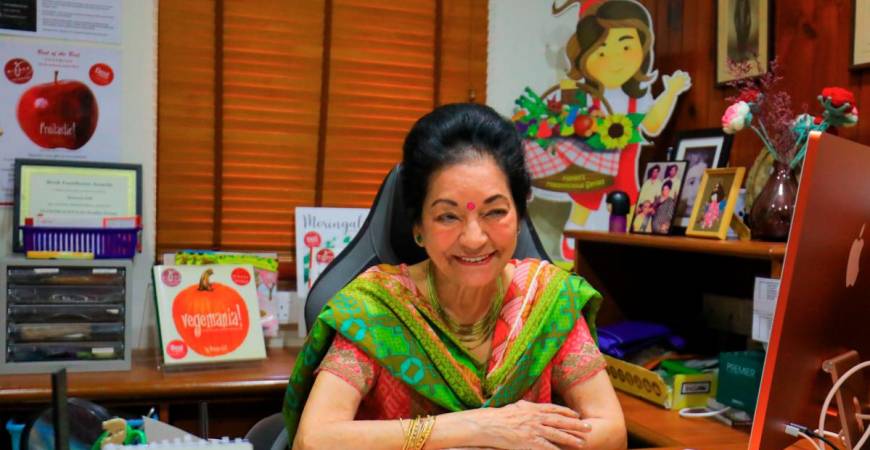 Mohana is an award-winning food author. - ALL PICS BY ADIB RAWI YAHYA/ THESUN