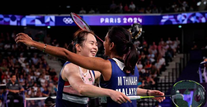 National women’s doubles pair, Pearly Tan-M. Thinaah - BERNAMApix