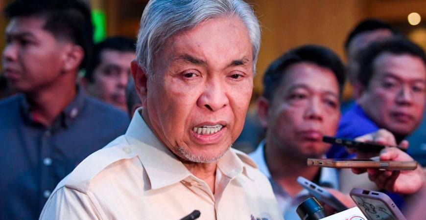 Deputy Prime Minister Datuk Seri Ahmad Zahid Hamidi - BERNAMAPIX