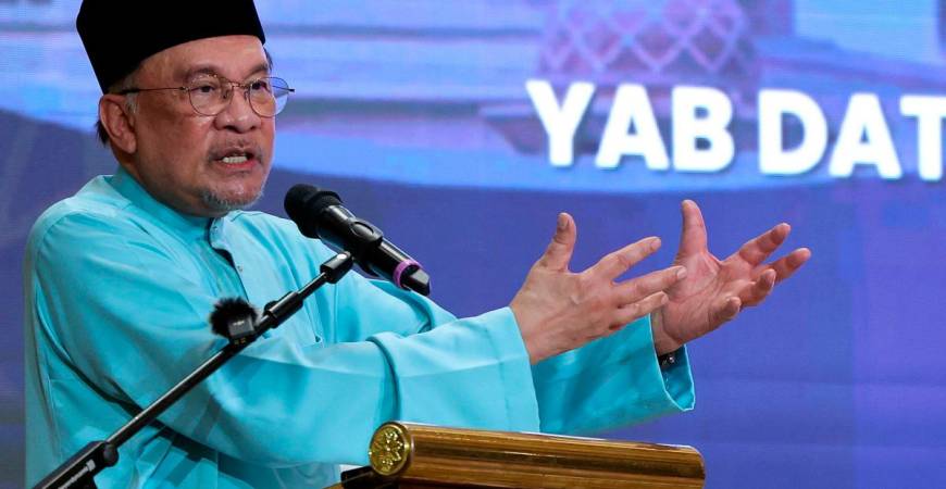Prime Minister Datuk Seri Anwar Ibrahim. - BERNAMApix