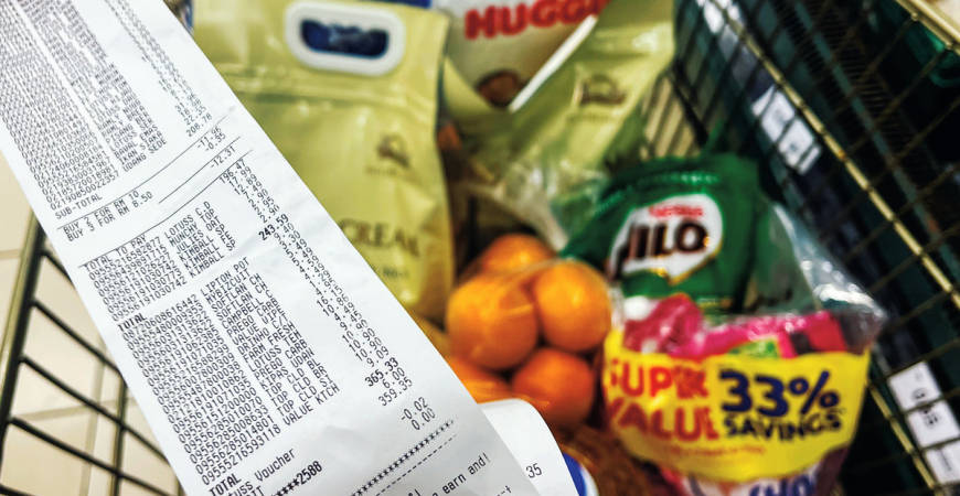 Expenses for groceries are among the items in household budgets that offer little room for cost-cutting. – theSunpix