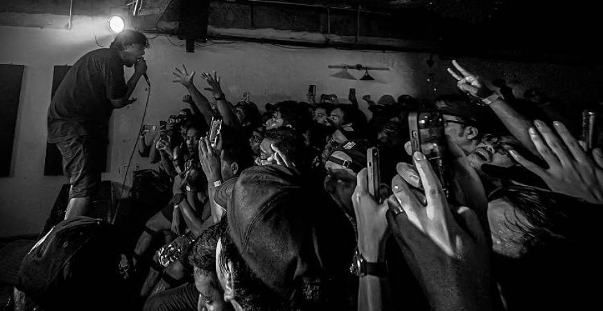 Arif briefly left Wormrot in between 2022 and 2024. – PICS BY MARK MATHEN VICTOR/THESUN
