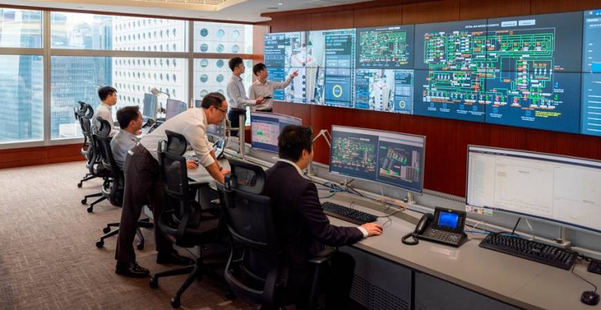 Hongkong Land’s Centralized Monitoring Centre (CMC) in Exchange Square