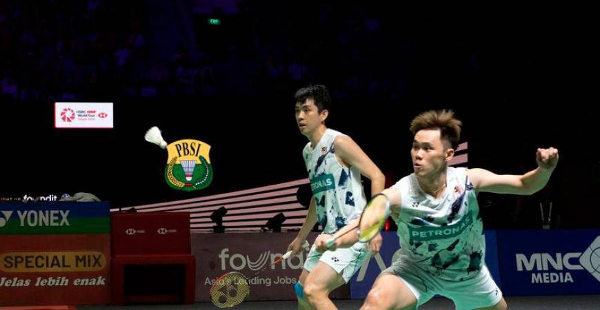 National men’s doubles pair Man Wei Chong-Tee Kai Wun - BERNAMApix