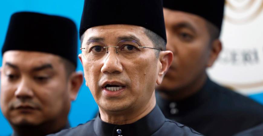 Bersatu secretary-general Datuk Seri Azmin Ali. - BERNAMApix