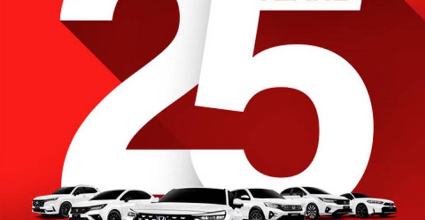Honda 25th Anniversary – PISTONMY