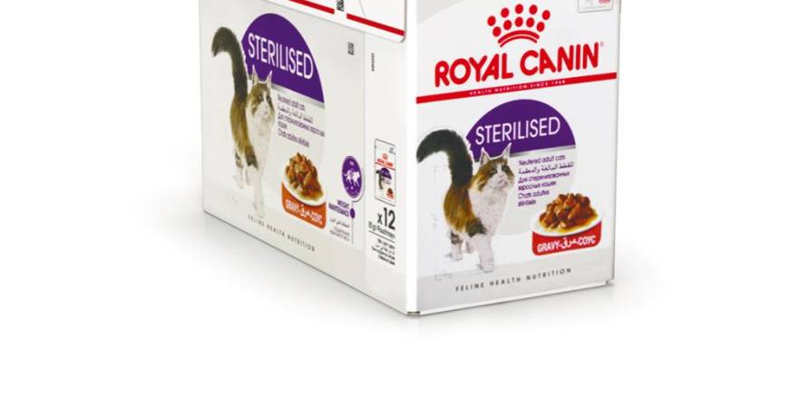 Royal Canin FHN Sterilised Wet Pouch.