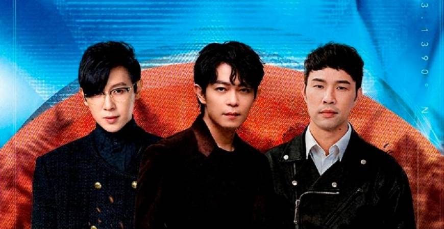 From left: A-Bin, Lim and Tan will come together to perform on Malaysia Day.