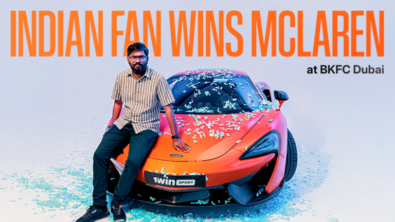 1win Delivers Major Fan Moment with McLaren Giveaway at BKFC Dubai