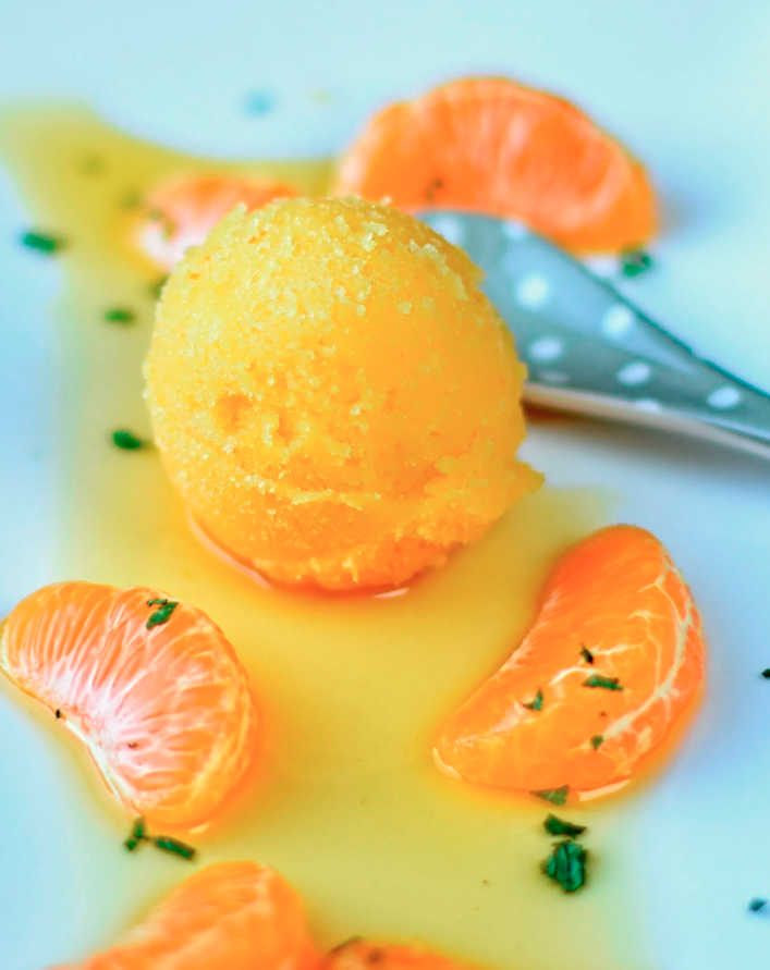 $!Mandarin orange sorbet – THE CIRCUS GARDENER