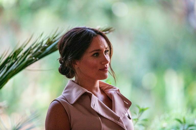 Meghan Markle, seen in Johannesburg in Oct 2019, urged Americans to vote in what she says are crucial upcoming elections. — AFP