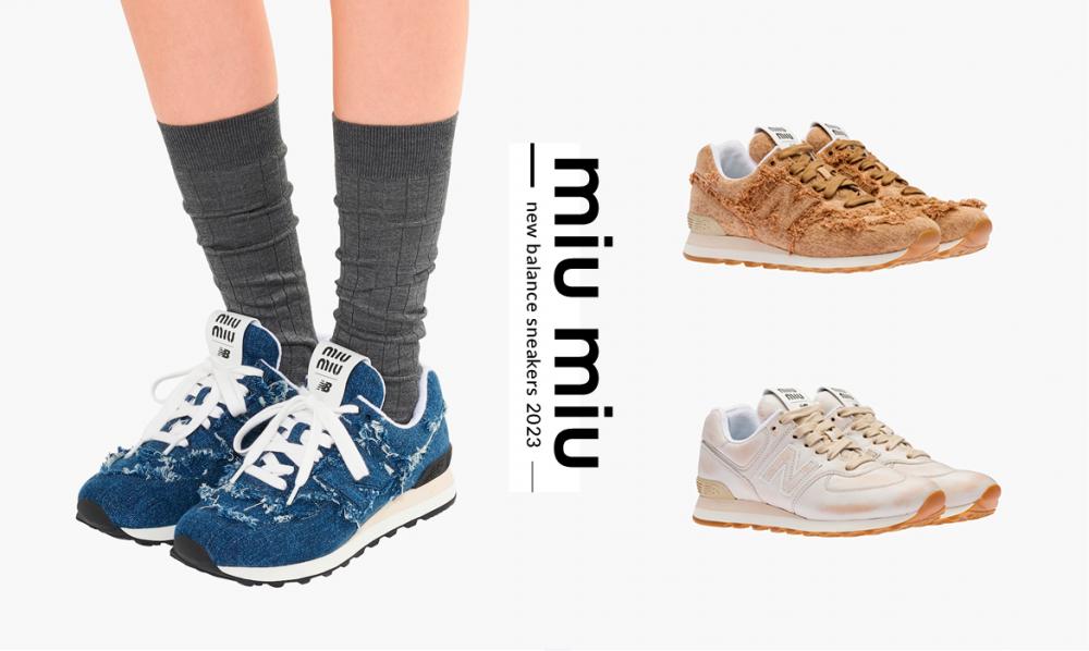 $!Miu Miu x New Balance. Classy looking style, perfect for casual occasions. – THE FEMIN