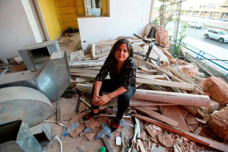 Beirut’s nightlife districts were hit hard by the Aug 4 blast, and bar co-owner Gizelle Hassoun have turned to crowdfunding for help.” — AFP