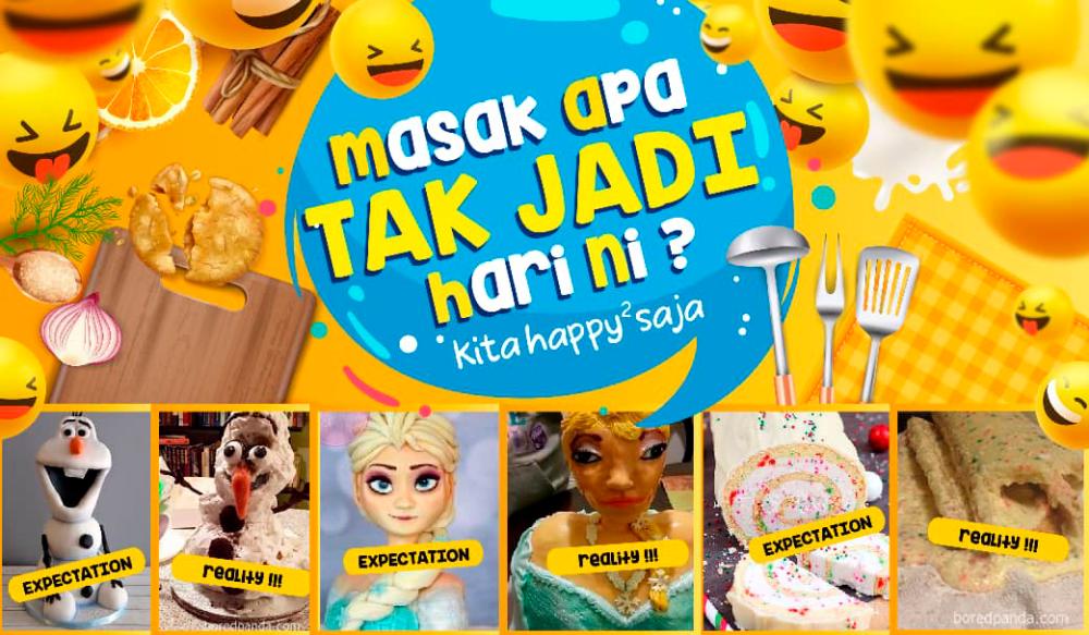 Pix from Facebook courtesy of Masak Apa Tak Jadi Hari Ini Official.
