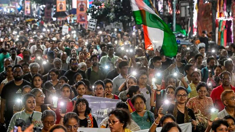 Doctors in Kolkata walked off the job again on Tuesday, saying pledges by the West Bengal state government to improve safety and security at hospitals had been unmet - AFPpix