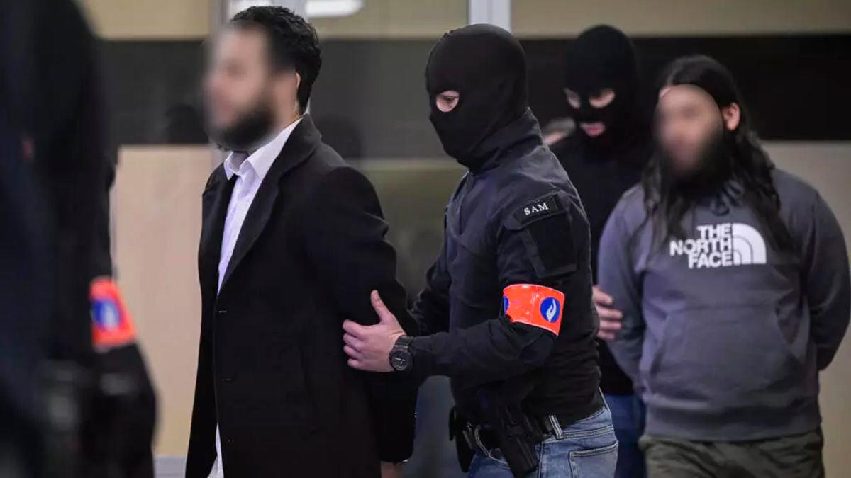 The trial of Osama Krayem is considered unique as the other jihadists involved in the 2014 capture and subsequent killing of a Jordanian pilot are presumed dead © LAURIE DIEFFEMBACQ / Belga/AFP