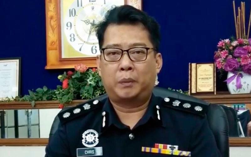 Ketua Polis Daerah Melaka Tengah ACP Christopher Patit - fotoBERNAMA