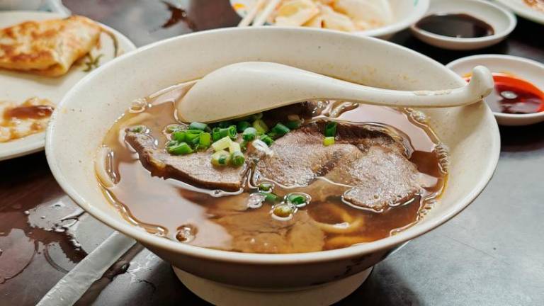 Chang’s Halal Beef Noodle offers halal versions of Taiwanese specials. – PICS BY YASMIN ZULRAEZ/THESUN