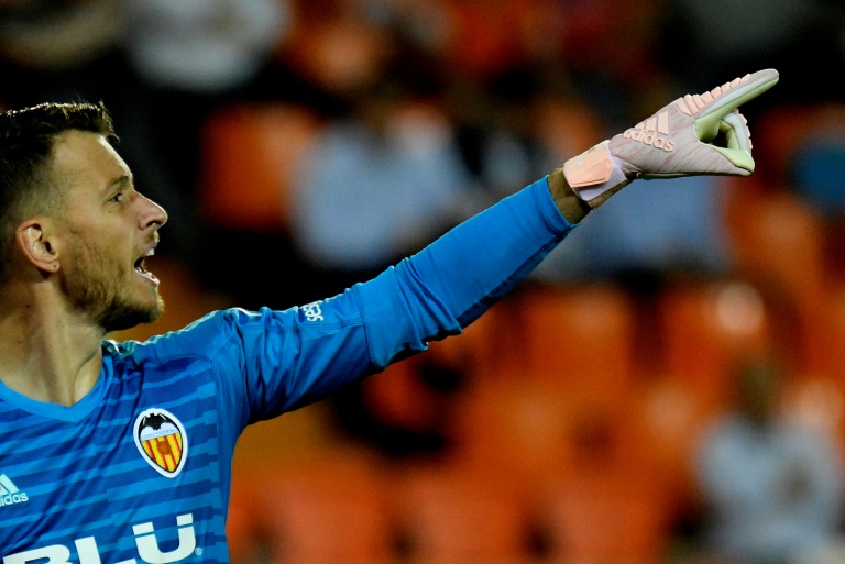 Goalkeeper Neto is leaving Valencia for Barcelona. — AFP