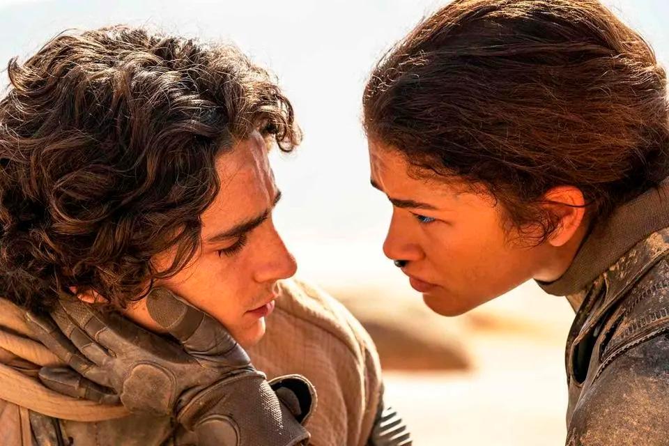 Chalamet (left) and Zendaya playing the perfect on-screen couple. – PICS COURTESY OF WARNER BROS