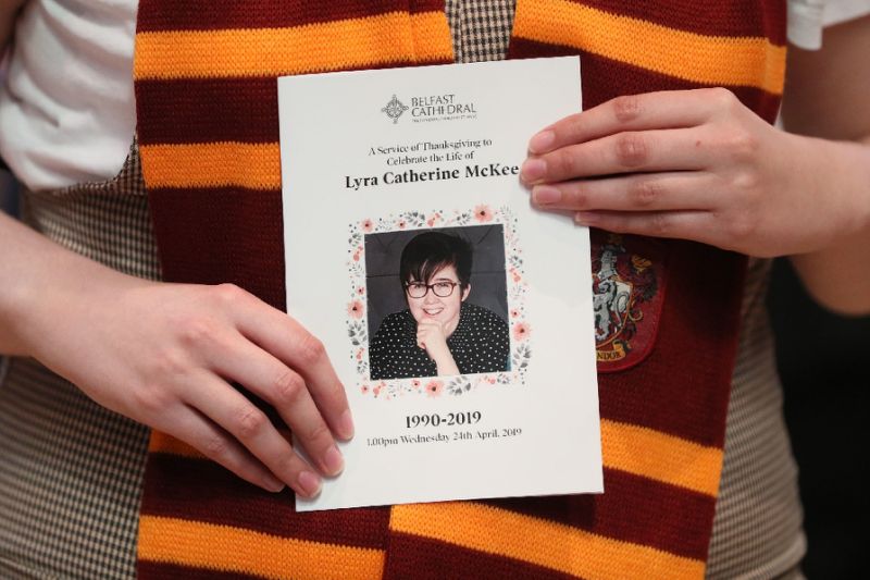 Lyra McKee’s killing by republican paramilitaries has created new impetus for mending fences between the rival British unionist and Irish nationalist forces. — AFP