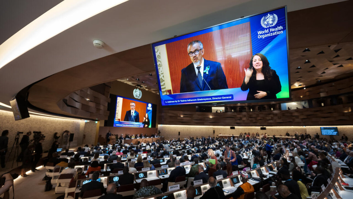 The 78th World Health Assembly was held at the United Nations in Geneva. - AFPpix
