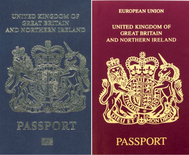 UK starts issuing passports without ‘European Union’ on cover