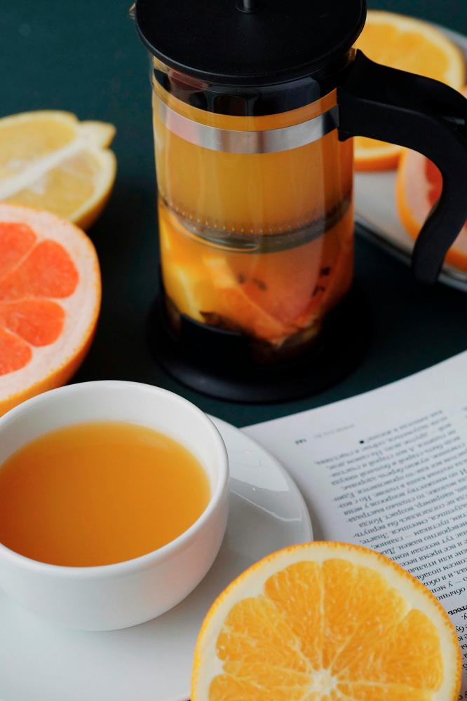 $!Orange blossom-infused tea. – PEXELS
