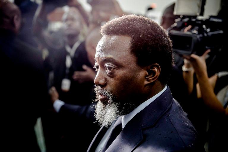 Kabila stepped down in Jan 2019 after 18 years at the helm of the Democratic Republic of Congo. — AFP