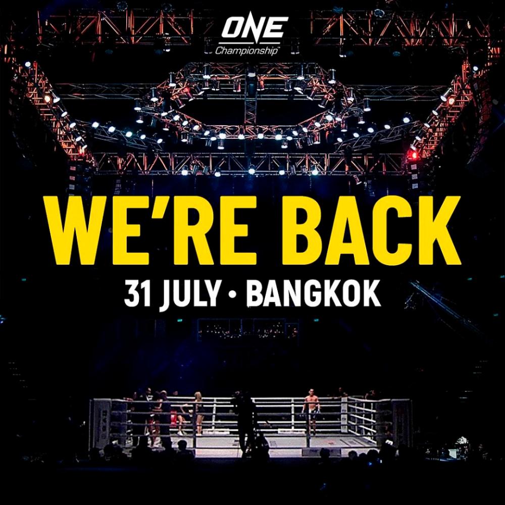 One: No surrender set for July 31 in Bangkok