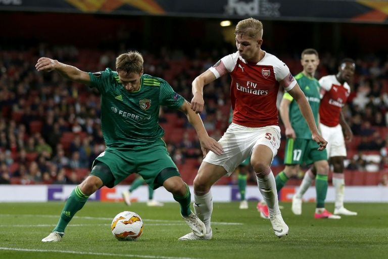 Arsenal’s Europa League clash with FC Vorskla has been moved from Poltava to Ukranian capital Kiev due to security concerns. — AFP
