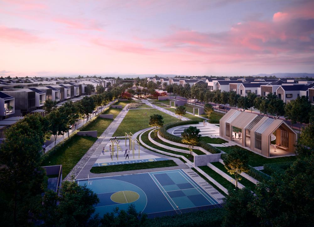 A visualisation of the Sol Estate development