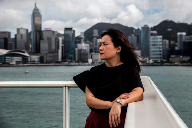 Hong Kong activist Carol Ng received menacing calls from strangers and was bombarded with messages after her personal phone number was posted on a website called HK Leaks. — AFP