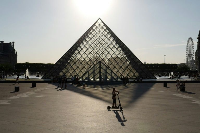 Paris’s iconic Louvre is believed to be the first museum in the world to remove the Sackler name over the opioid crisis. — AFP