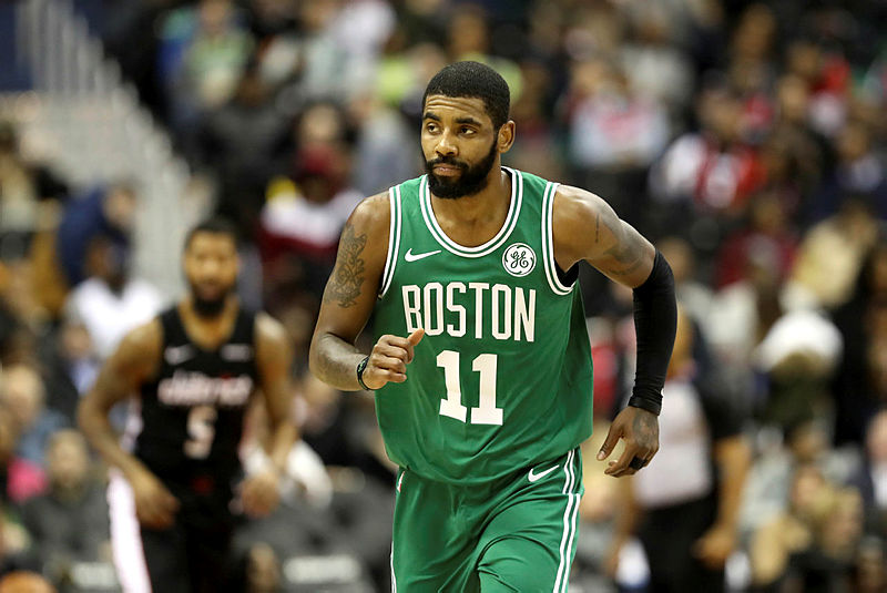 Irving shines as Celtics beat Wizards to win seventh straight