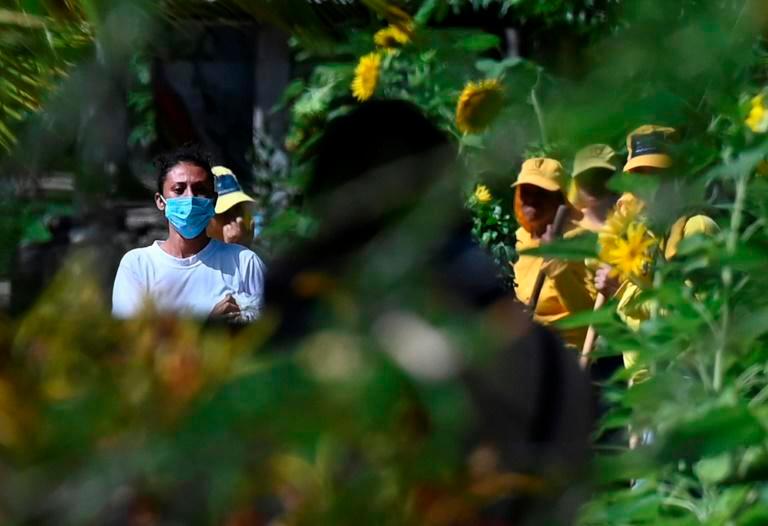 Sara Rogel was granted parole after being jailed for undergoing an abortion. — AFP