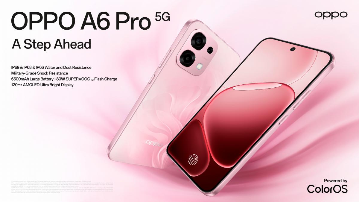 Meet the new OPPO A6 Pro 5G, built to keep up with your everyday life. – ALL PICS FROM OPPO