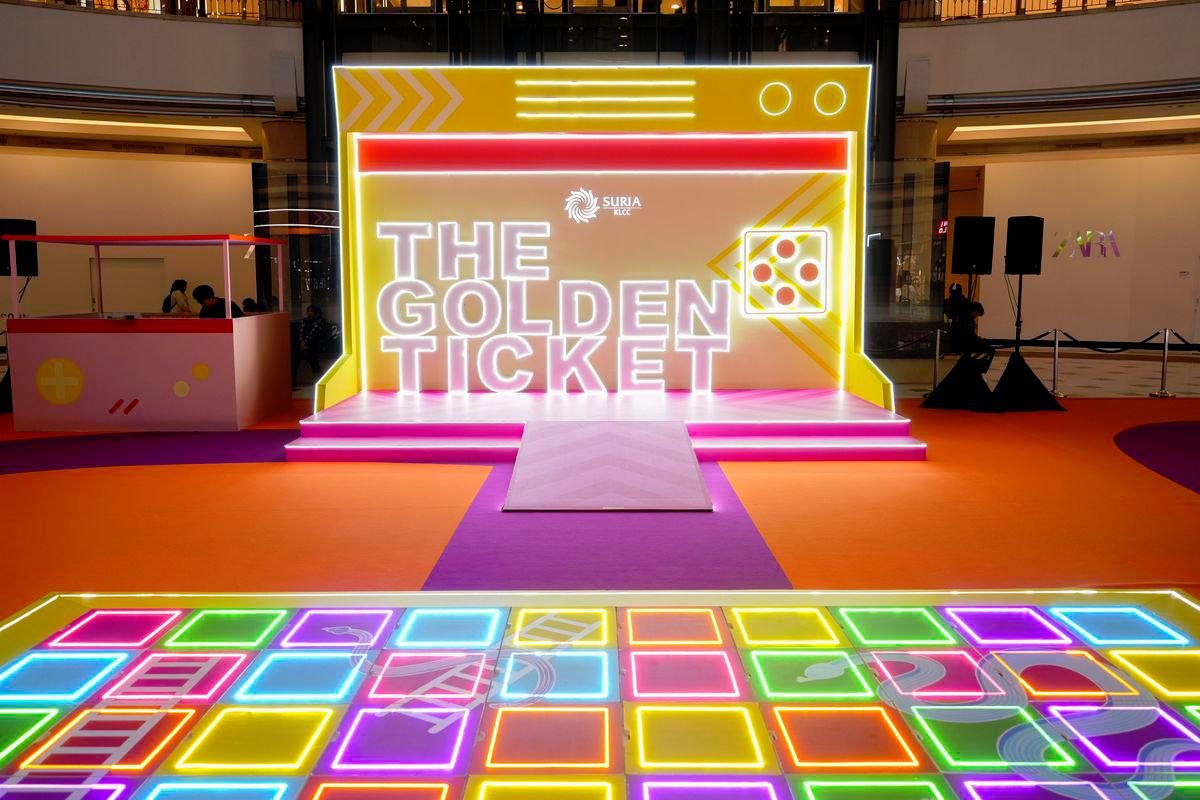 Snakes, ladders &amp; RM500K in prizes — Suria KLCC’s Golden Ticket campaign returns