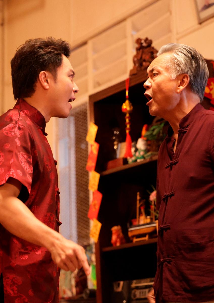 Uncle Mike and his father, Mr Tong (Chew) navigate generational ties and cultural responsibility. $!Uncle Mike and his father, Mr Tong (Chew) navigate generational ties and cultural responsibility.