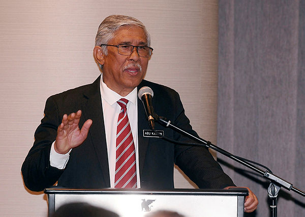 GIACC director-general Tan Sri Abu Kassim Mohamed. — Bernama
