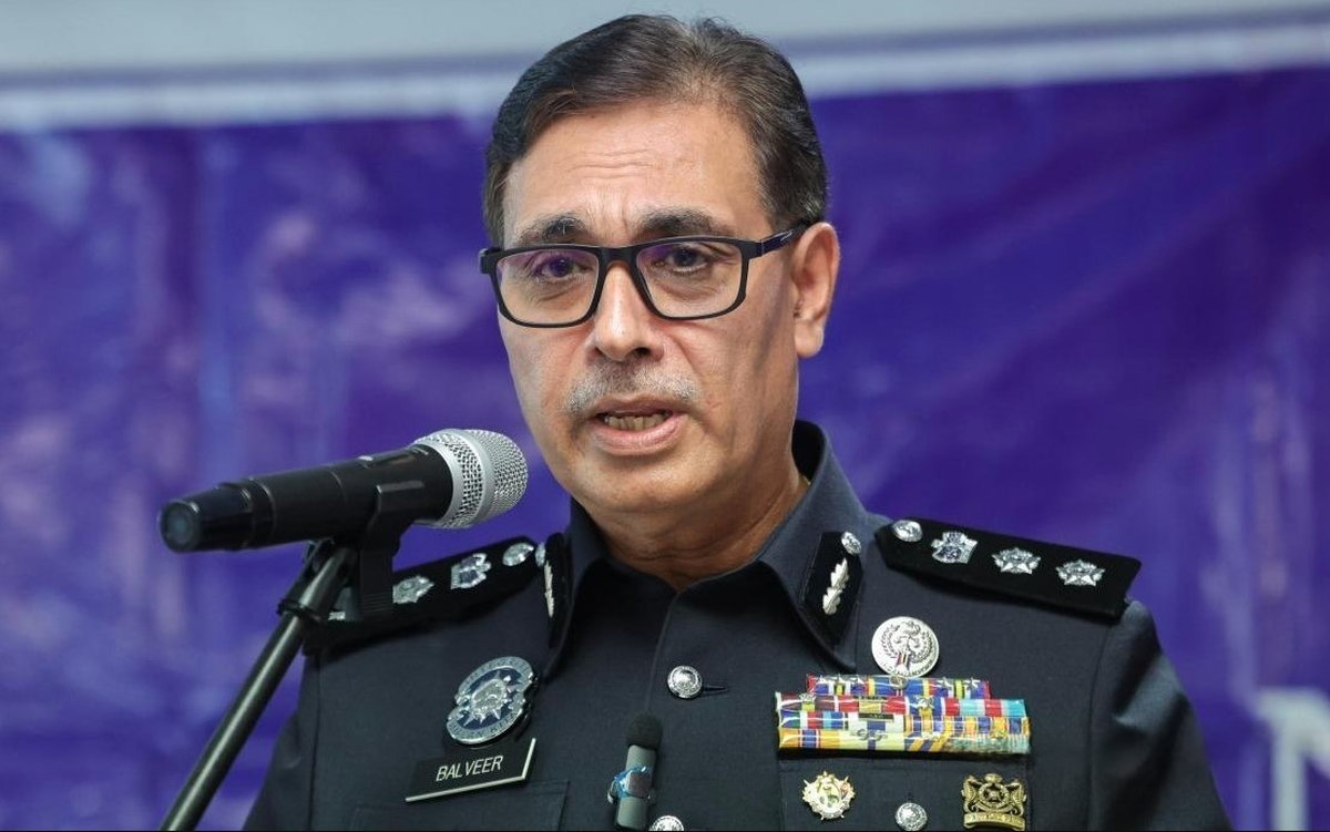 Ketua Polis Daerah Johor Bahru Utara ACP Balveer Singh Mahindar Singh. - BERNAMA